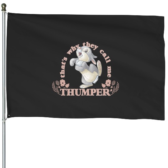 Disney Bambi Thats Why They Call Me Thumper House Flags