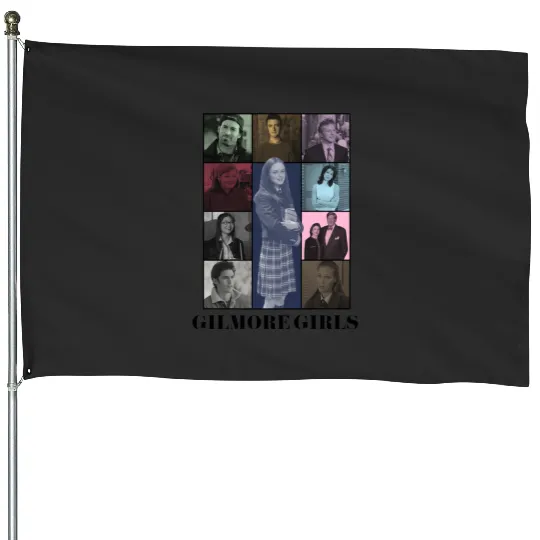 Gilmore Girls Eras Tour Poster House Flags