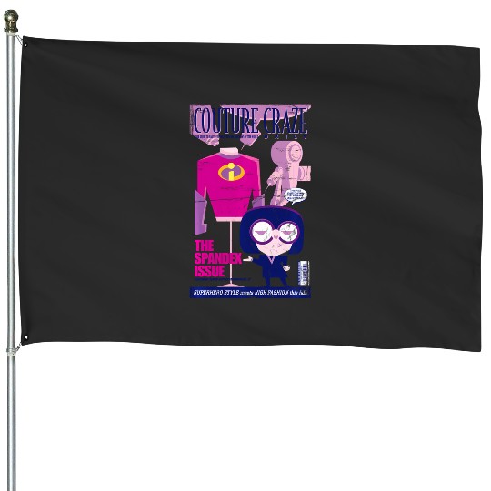 Disney And Pixars The Incredibles Edna Mode Magazine Cover House Flags