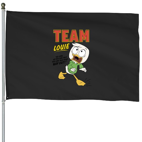 Disney DuckTales Team Louie You Can Talk Your Way Out House Flags