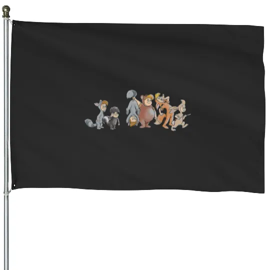Disneys peter pan lost boys House Flags