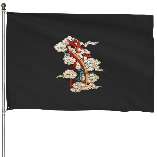 Disney Mushu House Flags