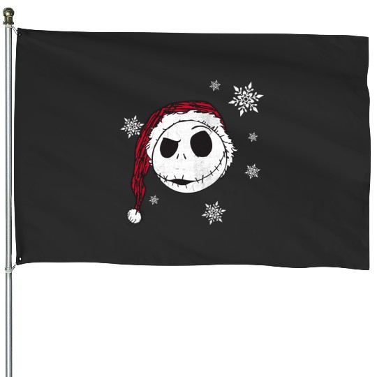 Disneys Jack Skellington Snowflakes Swea Swea House Flags