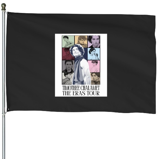 Timothee Chalamet Eras Tour House Flags