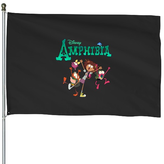 Disney Channel Amphibia House Flags