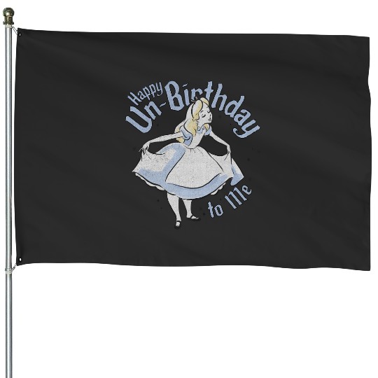 Disney Alice In Wonderland Alice Happy Un-Birthday To Me House Flags