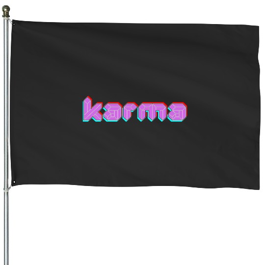 Karma is my boyfriend Eras Tour House Flags