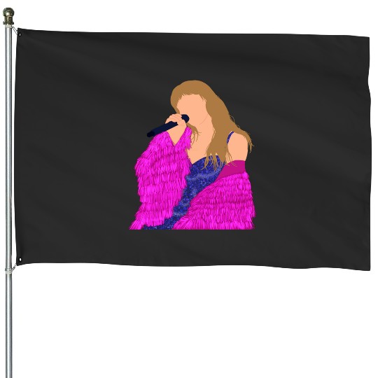 Discover Taylor the eras tour dark pink karma jacket House Flags