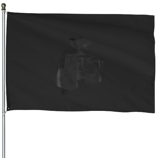 Disney Pixar Wall-E Spray Paint Stencil House Flags