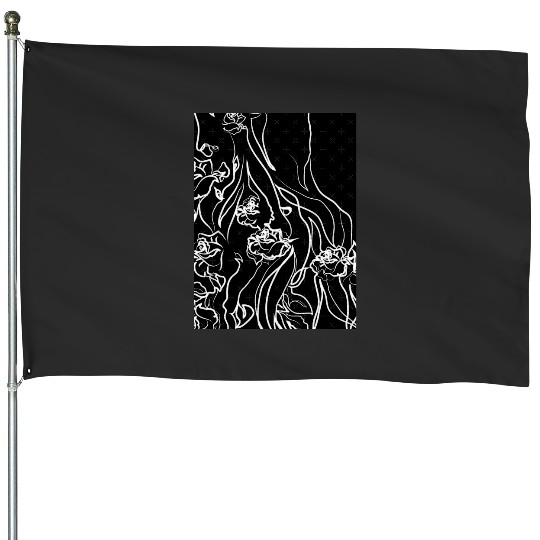 Beautiful red rose picture- floral print  Top: Disney princess tattoo Shirt,  Princess tattoo vintage t shirt, Disney princess tattoo Gift Fan S-5XL House Flags