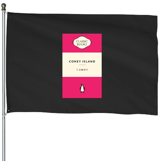 Discover Coney Island Taylor TShirt House Flags