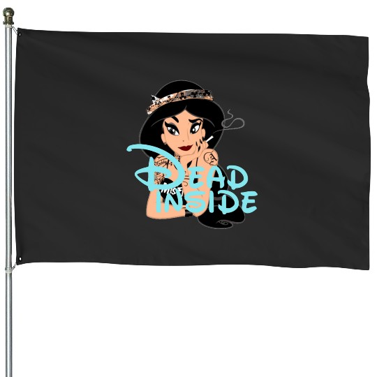 Dead Inside Relaxed Fit : Disney princess tattoo Shirt,  Princess tattoo vintage t shirt, Disney princess tattoo Gift Fan S-5XL House Flags