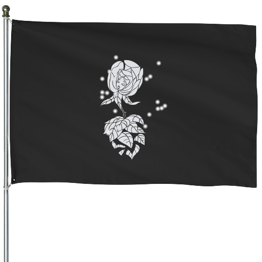 Alice in Wonderland - White Rose  Top: Disney princess tattoo Shirt,  Princess tattoo vintage t shirt, Disney princess tattoo Gift Fan S-5XL House Flags