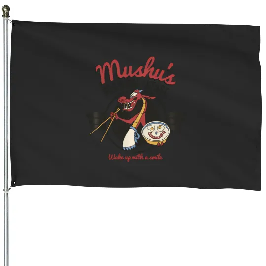 Disney Mulan Mushu'S Bed Breakfast Poster House Flags