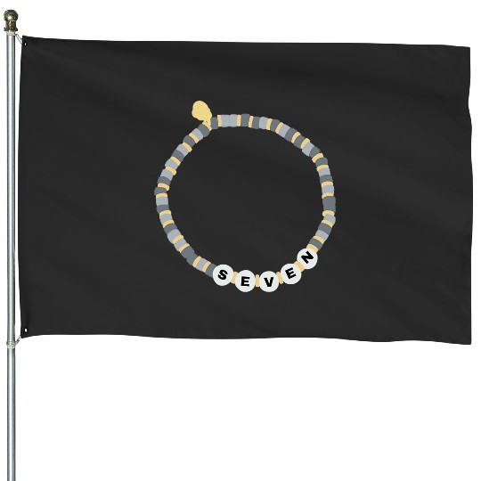 Discover Seven  Folklore Taylor TShirt House Flags