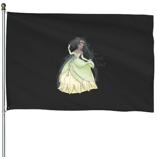 Disney The Princess And The Frog Tiana Follow Your Heart House Flags