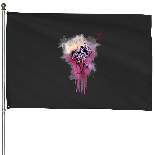 The Girl with the Octopus Hair  : Disney princess tattoo Shirt,  Princess tattoo vintage t shirt, Disney princess tattoo Gift Fan S-5XL House Flags