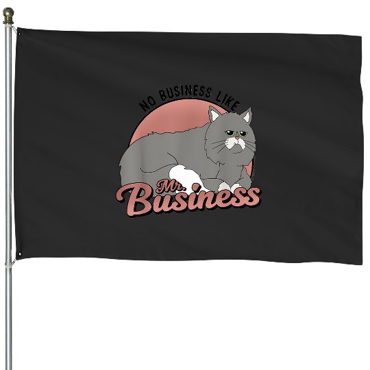 bobs burgers no business like mr business House Flags
