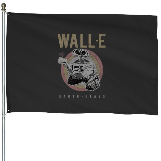 Disney Pixar Wall-E Portrait Earth Class House Flags