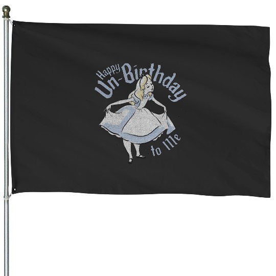 Disney Alice In Wonderland Alice Happy Un-Birthday To Me House Flags