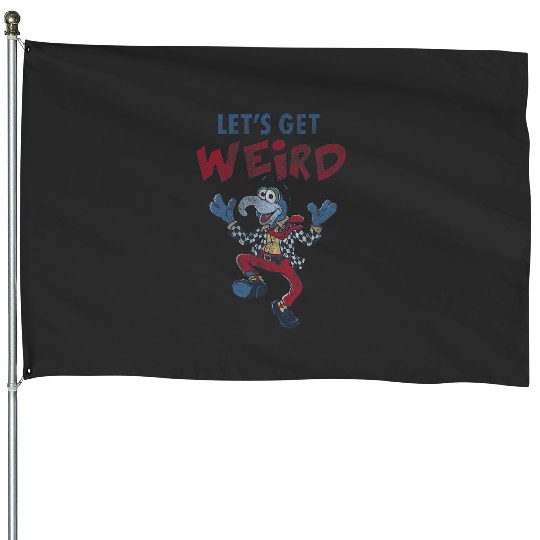 Disney The Muppets Gonzo The Great Let's Get Weird Poster House Flags
