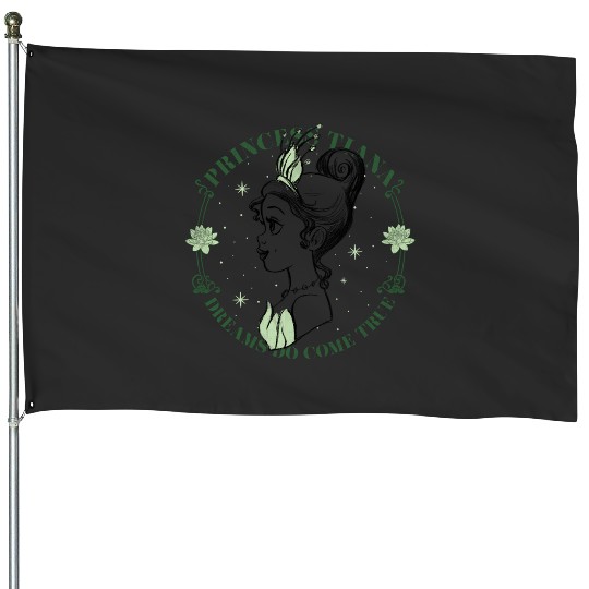 Disney The Princess & The Frog Tiana Dreams Do Come True Long Sleeve House Flags