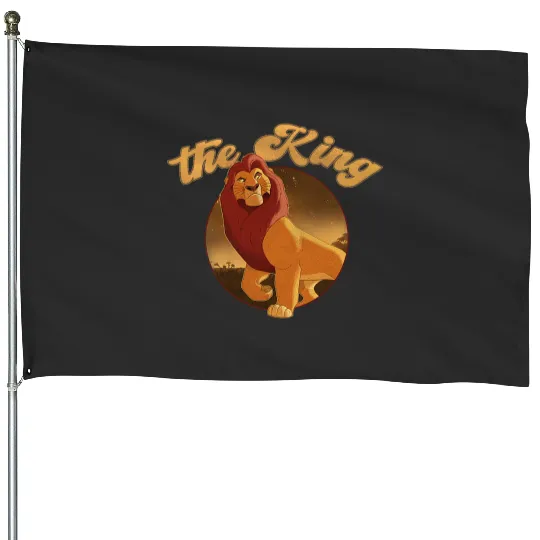 Disney The Lion King Mufasa The King House Flags