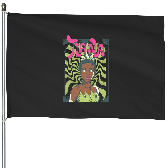 Disney The Princess And The Frog Tiana Groovy Poster House Flags
