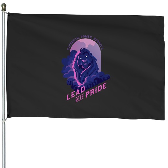 Disney The Lion King 30th Anniversary Lead with Pride Mufasa House Flags