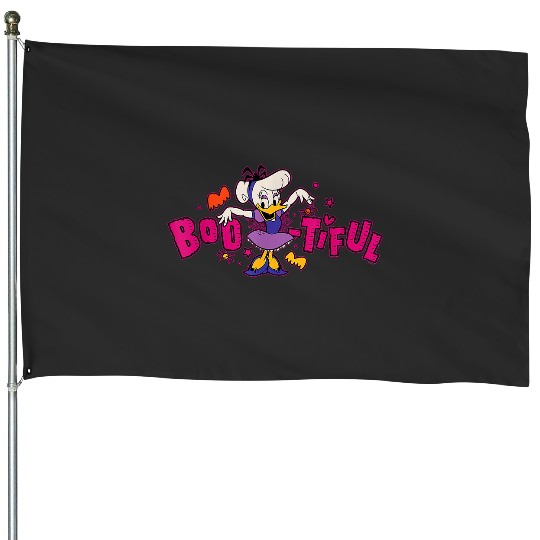 Disney Daisy Duck in Costume BOO-tiful Spooky Cute Halloween House Flags