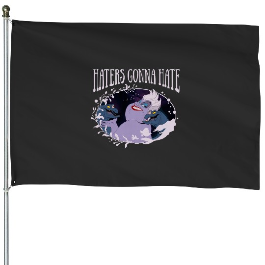 Disney Little Mermaid Ursula Haters Gonna Hate House Flags