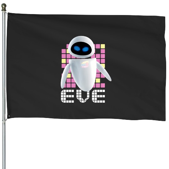 Disney Pixar Wall-E Geometric Eve House Flags