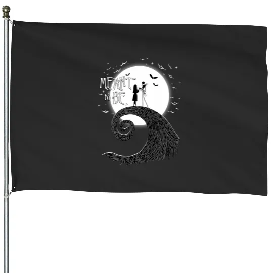 Disney The Nightmare Before Christmas Jack And Sally House Flags