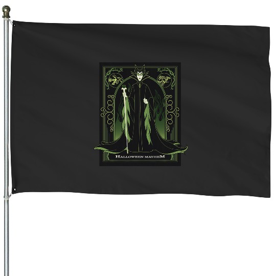 Disney Villains Maleficent Sleeping Beauty Halloween Mayhem House Flags
