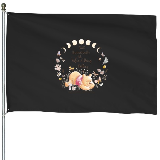 Disney Winnie The Pooh Inspirational Pooh Quote Poster House Flags