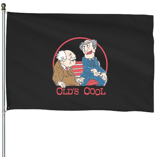 Disney The Muppets Statler And Waldorf Old39;s Cool House Flags