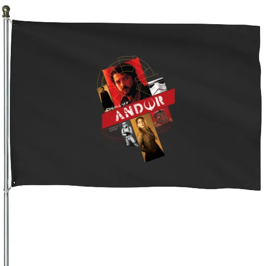 Star Wars Andor Disney Plus House Flags