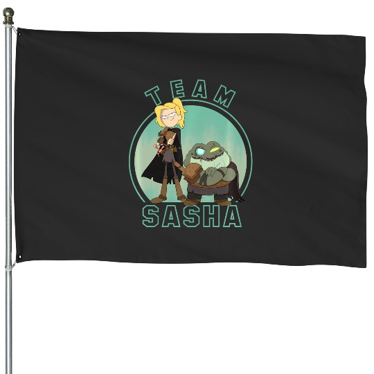 Disney Channel Amphibia Team Sasha House Flags