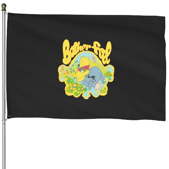 Disney Winnie the Pooh and Eeyore Bother Free House Flags