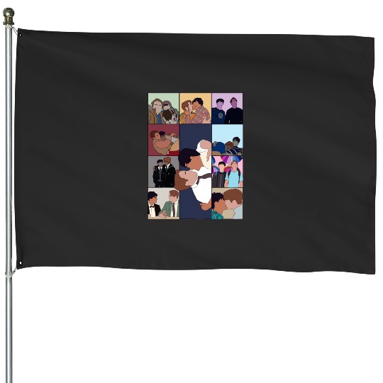 the Heartstopper Eras Tour House Flags