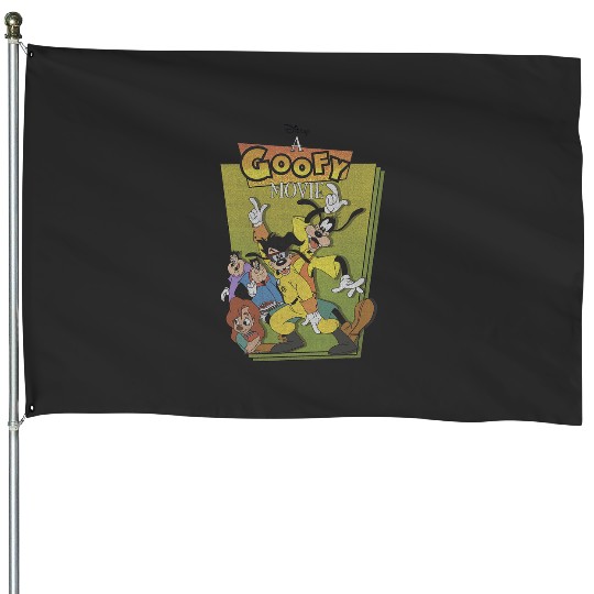 Disney A Goofy Movie Max Powerline Dance Logo House Flags