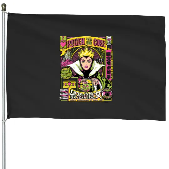 Disney Villains - Evil Queen Rotten To The Core Anime Poster House Flags