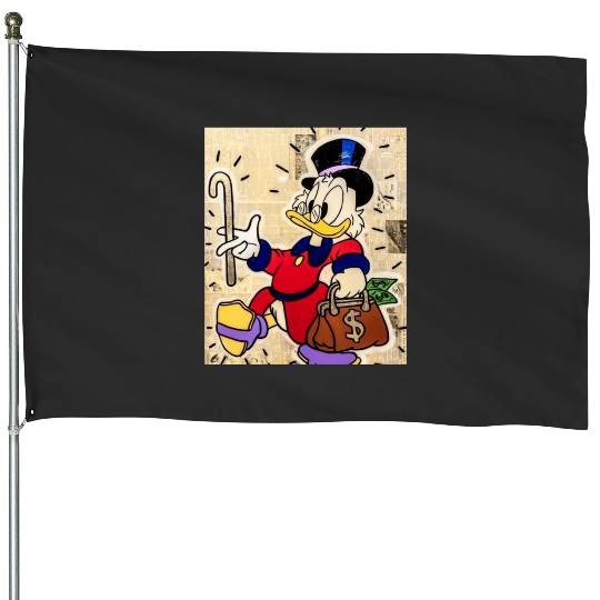 Scrooge McDuck  11SALE!! Mickey Retro Disney Shirt, Mickey Checkered Shirt, Vintage Disney, Retro Mickey, Mickey Gift S-5XL House Flags