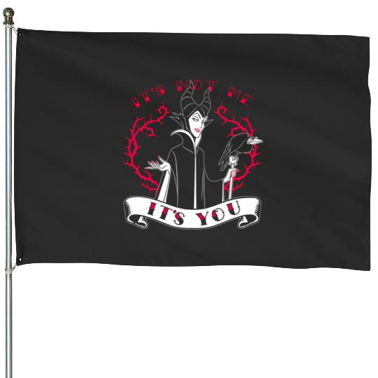 Disney Villains Valentines Maleficent It'S Not Me It'S You House Flags