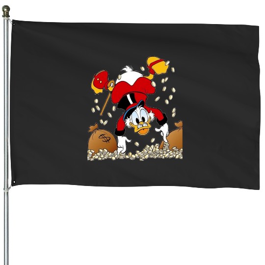 Scrooge McDuck  25SALE!! Mickey Retro Disney Shirt, Mickey Checkered Shirt, Vintage Disney, Retro Mickey, Mickey Gift S-5XL House Flags