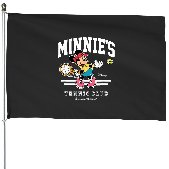 Disney  Minnie's Tennis Club House Flags