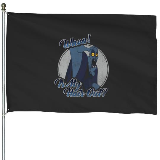 Disney Hercules Hades Whoa Is My Hair Out Graphic House Flags