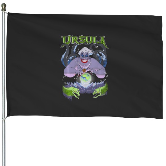 Disney The Little Mermaid Ursula Cauldron Dark Portrait House Flags