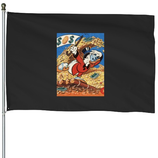 Scrooge McDuck  18SALE!! Mickey Retro Disney Shirt, Mickey Checkered Shirt, Vintage Disney, Retro Mickey, Mickey Gift S-5XL House Flags