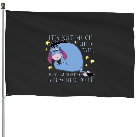 Disney Winnie The Pooh Eeyore Not Much Of A Tail V House Flags